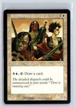 BENALISH HERALDS - MTG Magic the Gathering Card - Invasion - Uncommon - Image 1