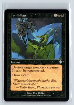 ANNIHILATE - MTG Magic the Gathering Card - Invasion - Uncommon - Image 1