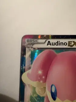 Pokemon TCG Audino EX 84/124 Fates Collide LP Condition - Image 2