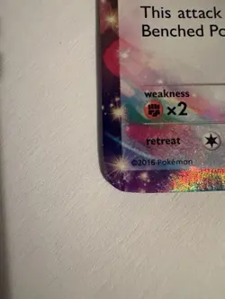 Pokemon TCG Audino EX 84/124 Fates Collide LP Condition - Image 4