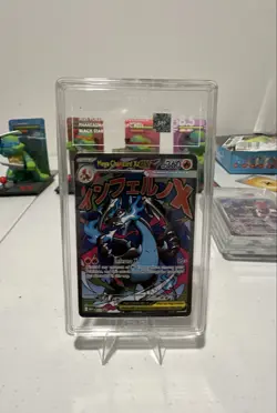 Mega Charizard X ex 023 Me: Mega Evolution Promo Holo - Image 1