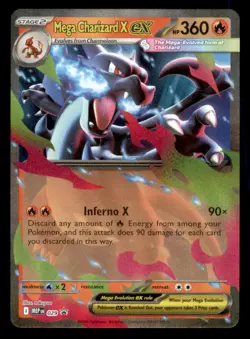 Mega Charizard X ex Promo Holofoil ME: Mega Evolution Promo 029 NM - Image 1