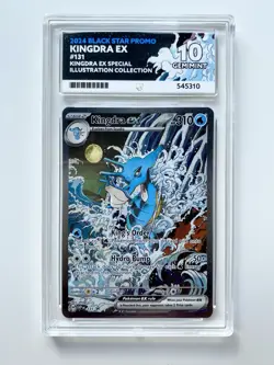 Kingdra EX SVP 131 | Shrouded Fable Black Star Promo | ACE GEM MINT 10 💎 - Image 1