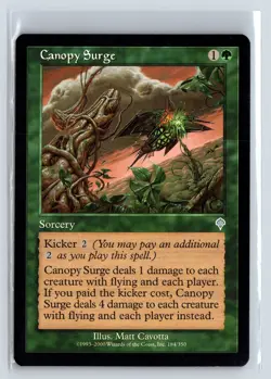 CANOPY SURGE - MTG Magic the Gathering Card - Invasion - Uncommon - Image 1
