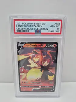 Lance's Charizard V - Promo SWSH: Sword & Shield Promo Cards SWSH133 PSA 10 - Image 1