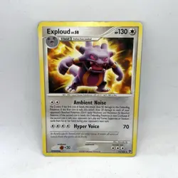 Exploud 17/106 D&P Great Encounters Rare Pokemon Card - Image 1