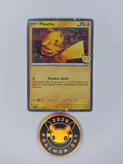 Pikachu (Pokemon Day 2026) 051/162 Miscellaneous Cards & Products Holo - Image 1