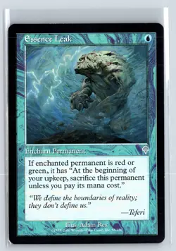 ESSENCE LEAK - MTG Magic the Gathering Card - Invasion - Uncommon - Image 1