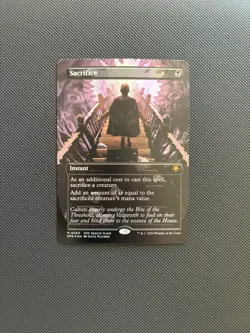 MTG English Sacrifice (Borderless) NM Foil Special Guests - Image 1