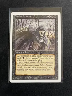 Mtg X1 Zombie Master Revised Magic The Gathering - Image 1