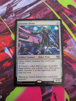 Chrome Dome Teenage - MTG: Mutant Ninja Turtles Foil - Image 1