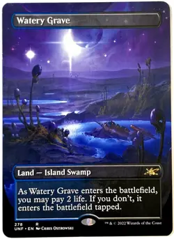 Watery Grave (Borderless) Unfinity Regular - NM - Image 1