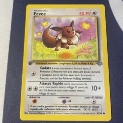 Pokemon Card Jungle 1st Edition Eevee 51/64 Near Mint - Image 1