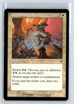 DISMANTLING BLOW - MTG Magic the Gathering Card - Invasion - Common - Image 1