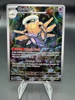 Shedinja 144/132 Illustration Rare Mega Evolution Pokemon Near Mint - Image 1