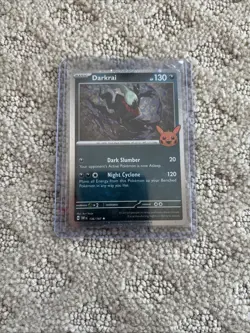 Pokemon TCG - Darkrai - 136/197 - 2023 S&V: OBF - Trick Or Trade - Cosmo Rare - Image 1
