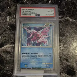 Pokemon TCG Palkia Shiny Holo Rare Call of Legends SL8 PSA 8 2011 - Image 1