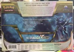 Pokemon TCG: Dialga V Star Premium Collection (5 SWSH Packs) - Factory Sealed - Image 2
