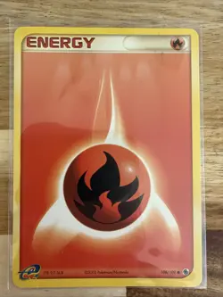 2003 Pokemon Gaming EX Ruby & Sapphire Fire Energy #108/109 - Image 1