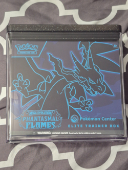 Pokemon TCG Phantasmal Flames Pokemon Center Exclusive ETB Elite Trainer Box - Image 1