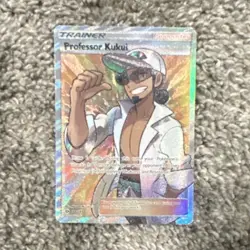 Pokemon Professor Kukui Full Art Ultra Rare Holo Sun & Moon 148/149 English - Image 1