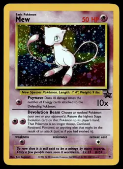 NM-M WoTC Promo Mew (9) Promo 09/53 Pokemon TCG - Image 1