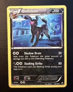 Umbreon Dark Explorers 60/108 Reverse Holo Pokemon TCG - Image 1
