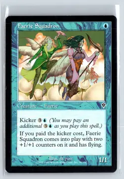 FAERIE SQUADRON - MTG Magic the Gathering Card - Invasion - Common - Image 1