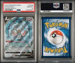 Zacian V #GG48 2023 Pokemon Sword And Shield Crown Zenith PSA 10 - Image 3