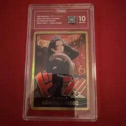TAG 10 GEM MINT JAPANESE ONE PIECE 2025 DON!! BOA HANCOCK GOLD HEROINES - Image 3