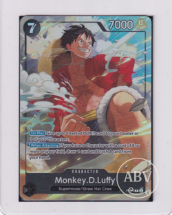 Monkey D. Luffy P-075 Alt Art | NM I One Piece TCG | English - Image 1
