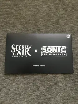 MTG Secret Lair x Sonic Friends And & Foes Non-Foil Sealed In Hand Ships Now - Image 1