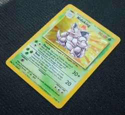 Nidoking 11/102 Holo Rare Unlimted Base Set 1999 - Pokemon Card TCG (Excellent) - Image 5