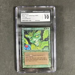 NIALL SILVAIN CGC GRADED 10 GEM MINT MAGIC THE GATHERING MTG 1994 VINTAGE - Image 1