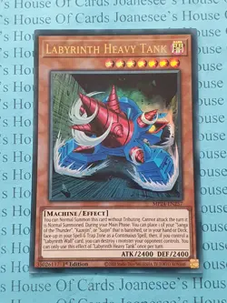 MP24-EN257 Labyrinth Heavy Tank Ultra Rare Yu-Gi-Oh Card 1st NM/LP - Image 1