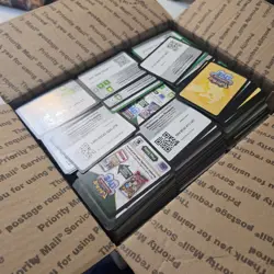 5000+ Pokemon TCG Online Code Cards - PTCG Unused - 14 Pounds! See Description! - Image 1
