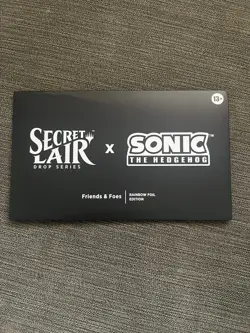 MTG: Secret Lair x Sonic: Friends & Foes Rainbow Foil Edition Sealed - Image 1
