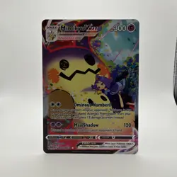 Pokemon Mimikyu VMAX Holo Ultra Rare TCG Card 2022 Brilliant Stars TG17/TG30 - Image 1