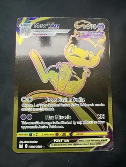 Gold Mew VMax Fusion Strike TG30/TG30 Pokemon Card - NM - Image 1