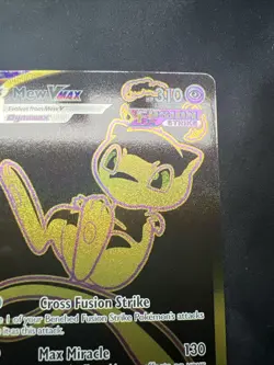 Gold Mew VMax Fusion Strike TG30/TG30 Pokemon Card - NM - Image 3