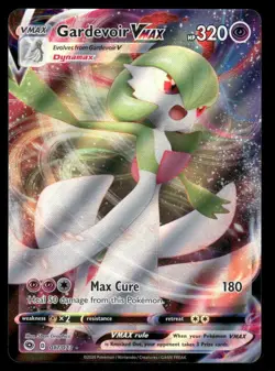 Pokemon Cards Gardevoir VMAX 017/073 Champion's Path Holo Rare VMAX NM *2 - Image 1