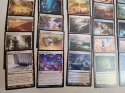 80 NONBASIC LANDS useful fun COLLECTION Lot of ALL Different Magic MTG Cards - Image 3