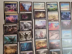 80 NONBASIC LANDS useful fun COLLECTION Lot of ALL Different Magic MTG Cards - Image 4