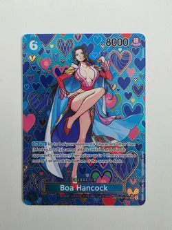 One Piece Card Game Boa Hancock OP07-051 SP Super Rare - Image 1