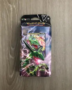 Pokemon TCG Rayquaza V Battle Deck Sword & Shield Trading Card Game | Open Box - Image 1