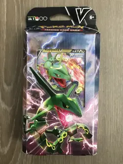 Pokemon TCG Rayquaza V Battle Deck Sword & Shield Trading Card Game | Open Box - Image 2