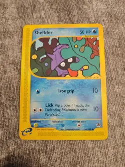 Shellder 129/165 Near Mint Condition Expedition Vintage Pokemon Card TCG WOTC NM - Image 1