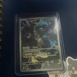 Pokemon N's Zekrom Full Art Holo Promo Card 037/SM-P 130 HP - Image 2