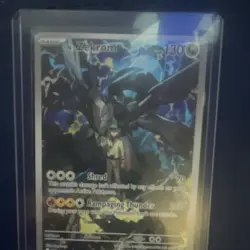 Pokemon N's Zekrom Full Art Holo Promo Card 037/SM-P 130 HP - Image 3