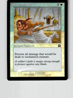 Inviolability 23 Common Mercadian Masques Magic: The Gathering Foil LP - Image 1